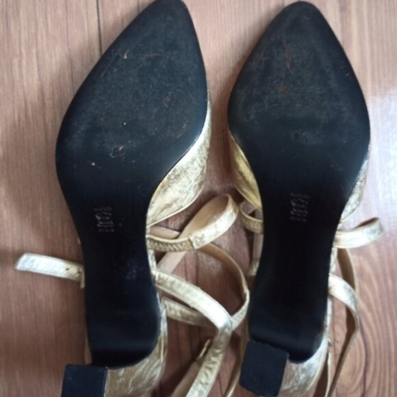 Kenneth Cole Women shoes Gold Size 8.5 - Picture 2 of 6